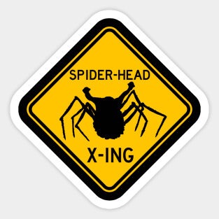 John Carpenter's The Thing Spider-Head Sticker
